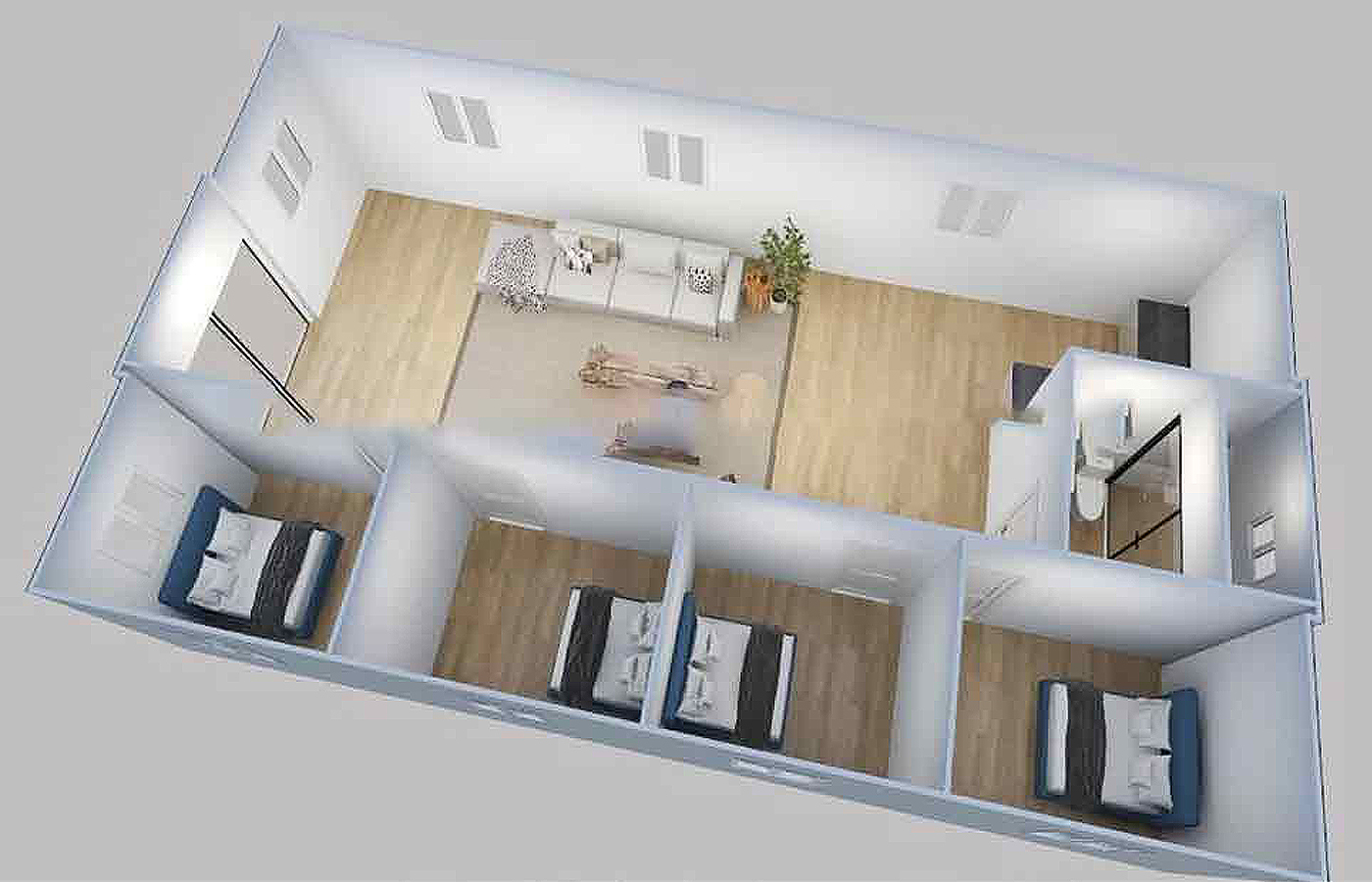 40-футовый роскошный индивидуальный 30-футовый расширяемый контейнер с металлической внешней косынкой 40-футовый роскошный индивидуальный 30-футовый расширяемый контейнер с металлической внешней косынкой